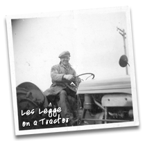 Old photo of the Legge Family at work